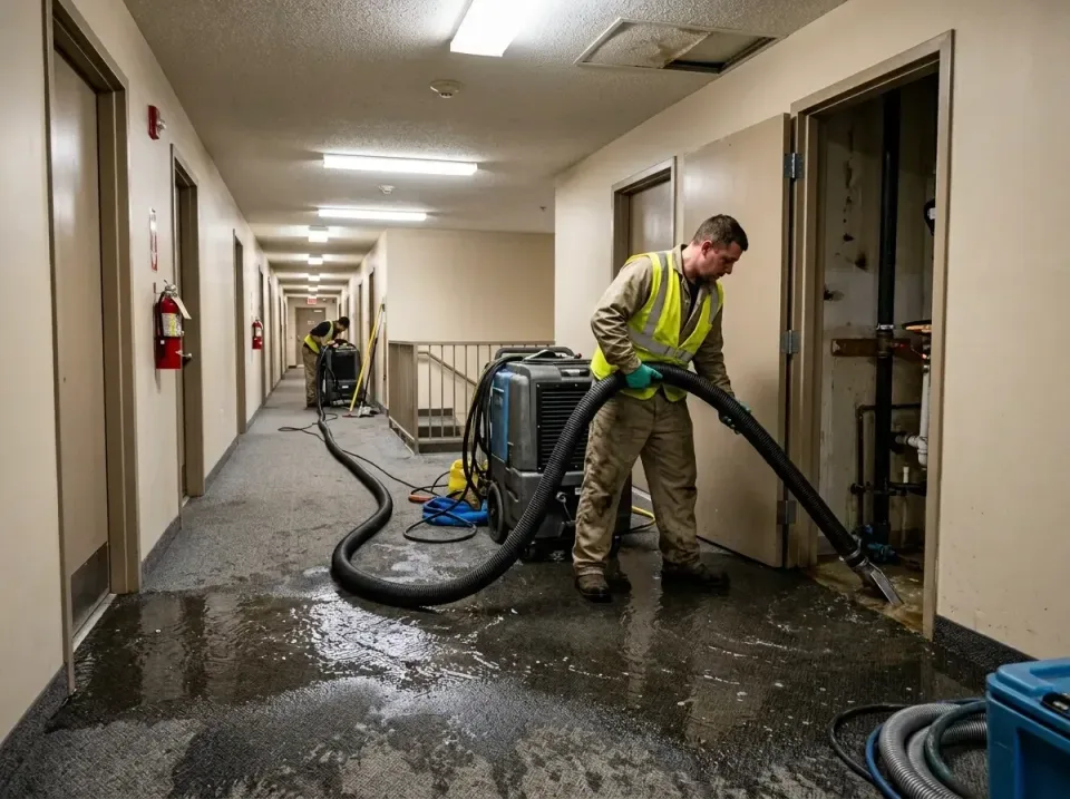 multi-unit-apartment-hallway-f-005 — frequently asked questions, Emergency Burst Pipe Water Extraction & Removal in Somerton…